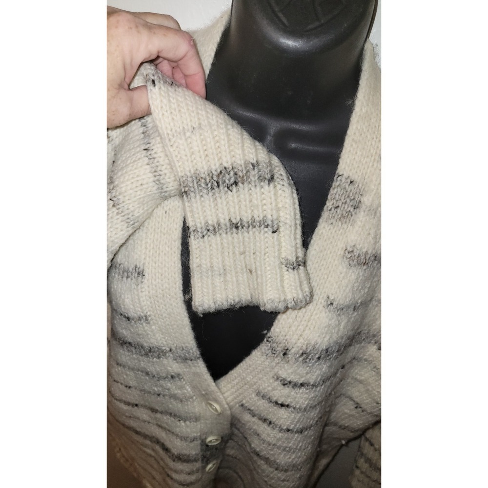 La Ligne Melange Martha Oversize Cardigan Size XS Cream - Picture 3 of 9